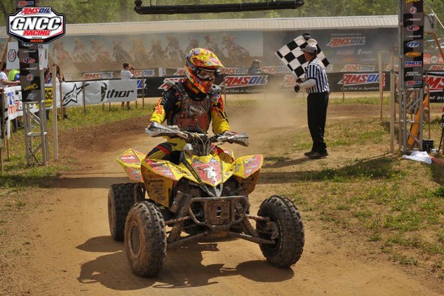 borich charges to victory at loretta lynn s gncc, Chris Borich Loretta Lynn s GNCC