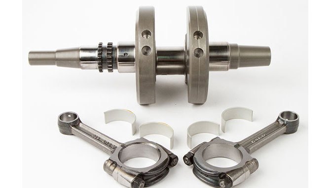 hot rods releases replacement cranks for kawasaki and suzuki atvs
