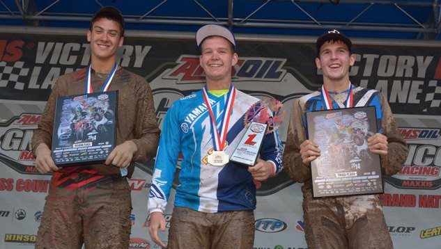 adam mcgill earns first win of 2014 at snowshoe gncc, Snowshoe GNCC XC2 Podium