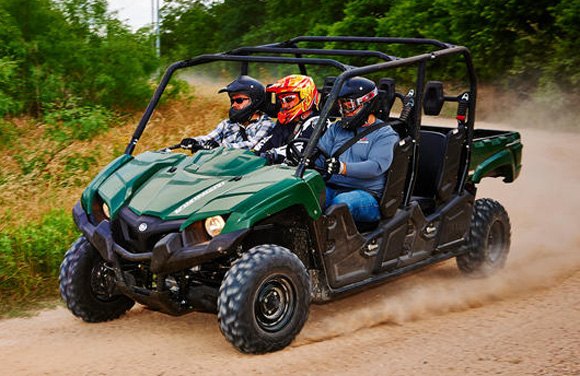 yamaha raises 15 000 for charities at dealer event, Yamaha Viking VI Action