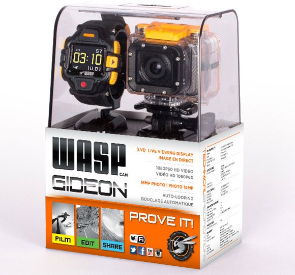 record your next ride with waspcam action cameras, WASPcam Gideon Package