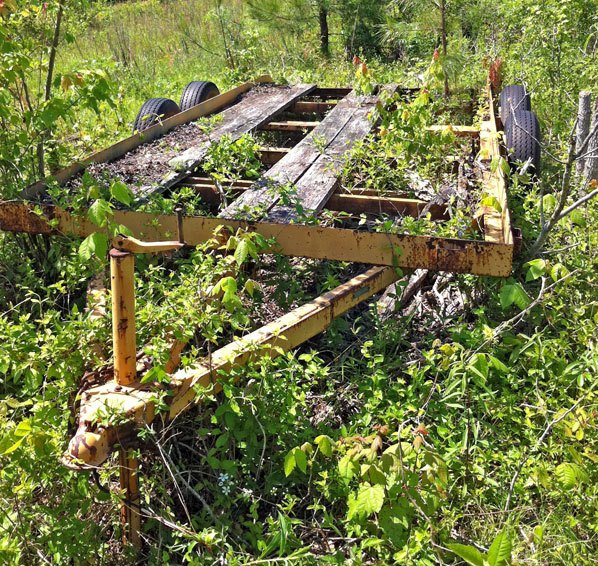 atv trailer restoration, ATV Trailer Restoration Before