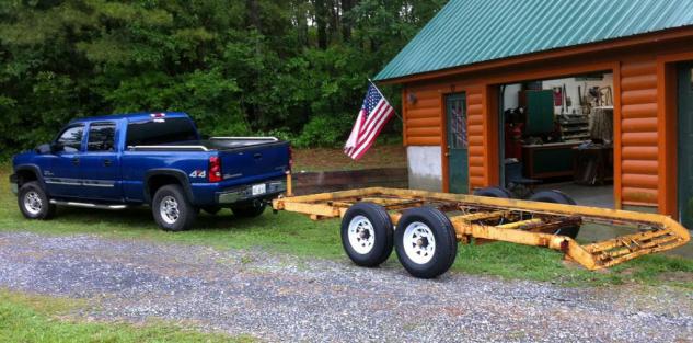 atv trailer restoration, ATV Trailer New Tires Wheels