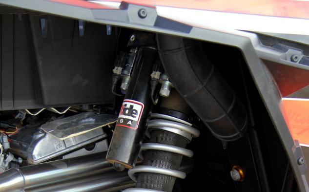 inside jri shocks semi active suspension, JRi Shocks Polaris RZR XP 1000