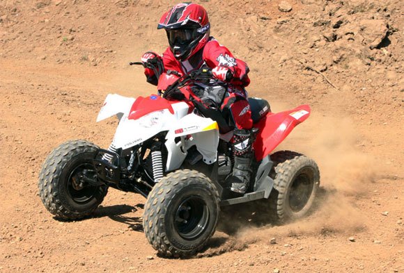 study majority of young atv riders not wearing helmets, Young ATV Rider