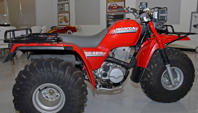 ATV Heritage on Display at Honda Museum