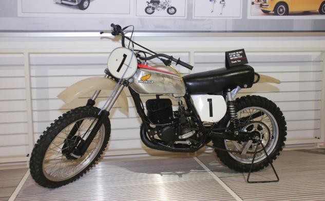 atv heritage on display at honda museum, Honda Museum WING7139