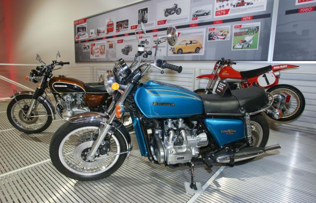 atv heritage on display at honda museum, Honda Museum WING7168