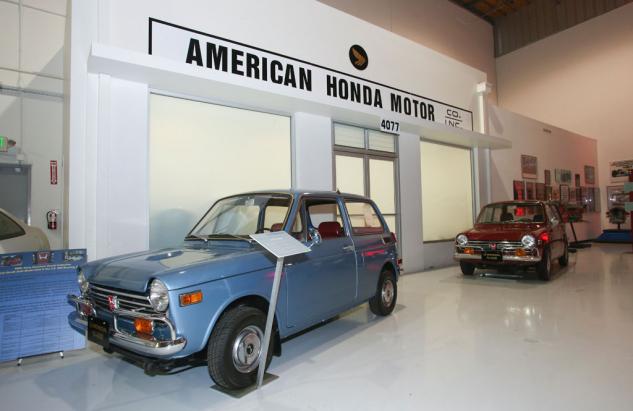 atv heritage on display at honda museum, Honda Museum WING7180