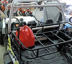 hornet outdoors offering polaris off road storage solutions, Hornet Outdoors Rack Gas Can