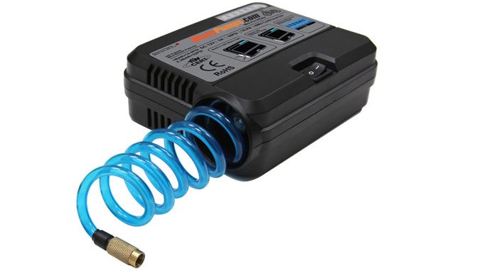 compact and portable tire inflator from motopumps