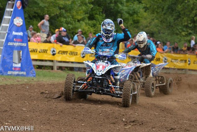 wienen finishes atvmx season with win at loretta lynn s, Chad Wienen and Thomas Brown