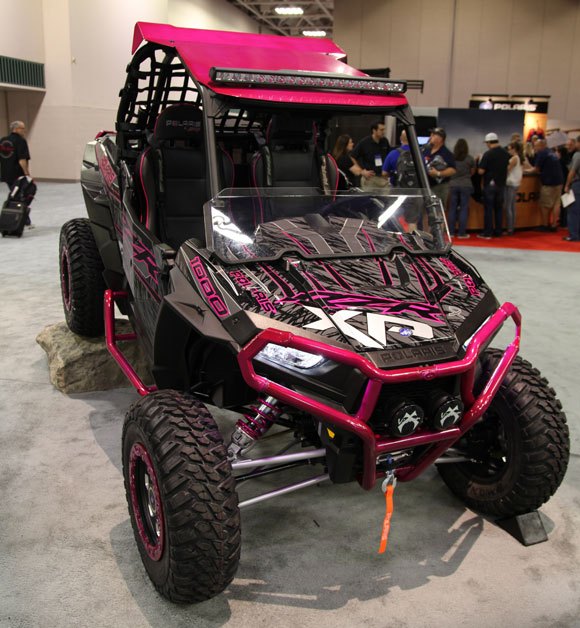 polaris donates pink rzr xp 1000 to american cancer society, Polaris RZR XP 1000 Raffle