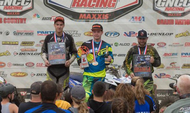 fowler bests borich at unadilla gncc, Unadilla GNCC XC2 Podium