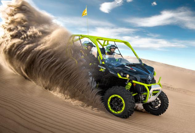 121 horsepower can am maverick x ds turbo unveiled, 2015 Can Am Maverick X ds Turbo Action