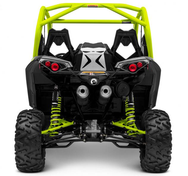 121 horsepower can am maverick x ds turbo unveiled, 2015 Can Am Maverick X ds Turbo Rear