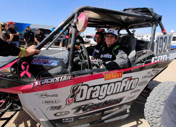 ride shotgun with mint 400 winner lacrecia beurrier, Lacrecia Beurrier Maverick