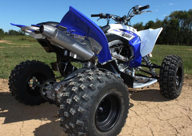 yamaha yfz450r project budget mx racer, 2014 Yamaha YFZ450R Project Exhaust