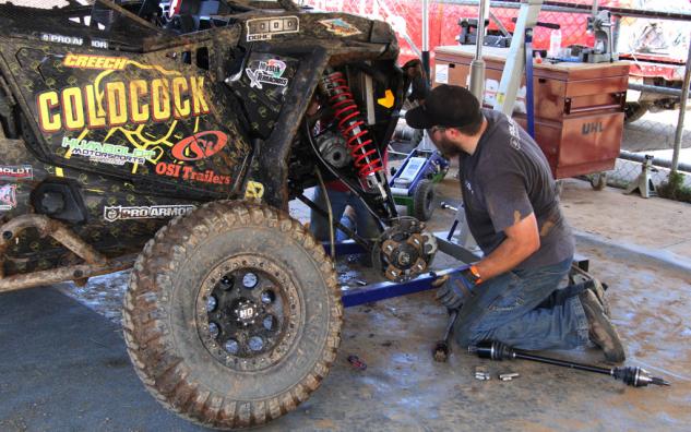 terracross brings big names and big action to utv racing, Terracross RZR Repairs