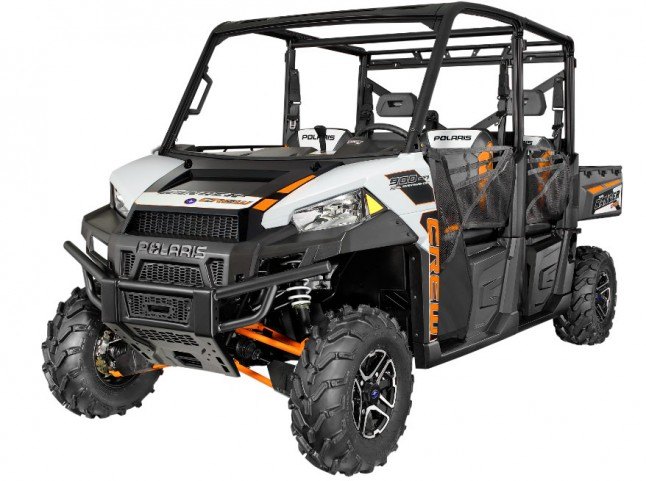 polaris unveils ranger crew 900 6 ace 570 sp and rzr 170 efi, 2015 Polaris Ranger Crew 900 6 White Lightning