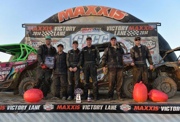 can am racers win six gncc titles, Ironman GNCC UTV Podium