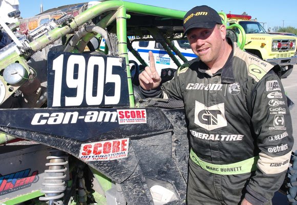 burnett wins score utv championship in can am maverick, Marc Burnett Baja 1000