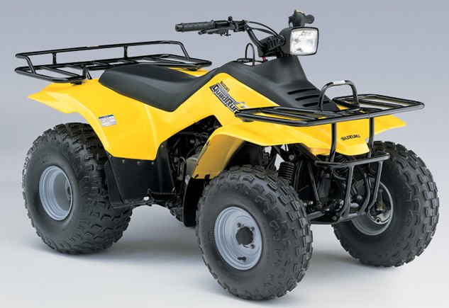 atv answerman january 2015, Suzuki QuadRunner 250