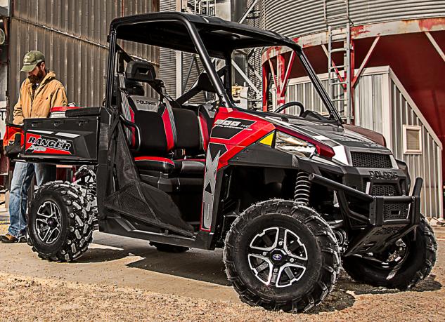 polaris releases 2015 limited edition models, 2015 Polaris Ranger XP 900 EPS Red Silver