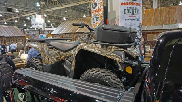 2015 shot show goes off road, SHOT Show Mossy Oak Can Am