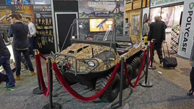 2015 shot show goes off road, SHOT Show Argo 6X6