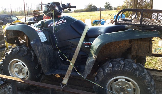 atv answerman february 2015, Suzuki KingQuad 700