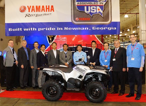 yamaha produces 3 millionth vehicle at georgia facility, Yamaha Grizzly Production Milestone