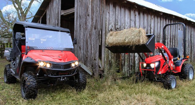 mahindra ready to take on utv market, Mahindra mPACT XTV S with Mahindra Tractor