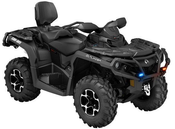 brp unveils can am law enforcement vehicles, Can Am Outlander MAX XT 650 Police