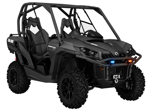 brp unveils can am law enforcement vehicles, Can Am Commander XT ROD 800 Police