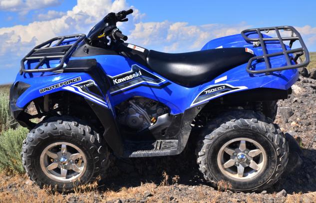 atv answerman march 2015, Kawasaki Brute Force 750