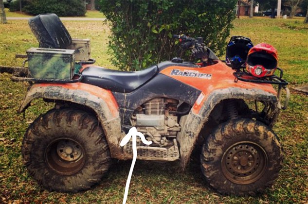 atv answerman march 2015, 2003 Honda Rancher 350