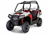 2012 Polaris Ranger® RZR® 800 Walker Evans White / Black / Red LE
