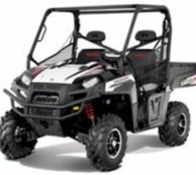 2012 Polaris Ranger® XP® 800 EPS Black / White Lightning LE