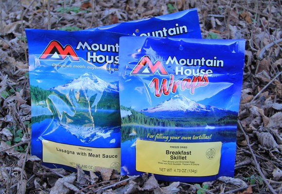 top 10 atv camping items, Freeze Dried Meals