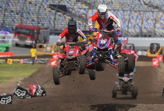 natalie wins inaugural atv supercross at daytona, John Natalie and Joel Hetrick