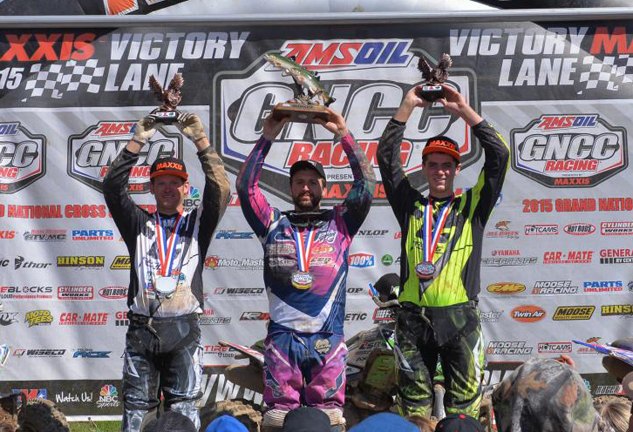 mcgill wins again at steele creek gncc, FMF Steele Creek GNCC XC1 Podium