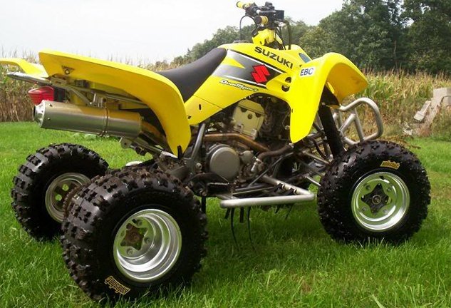 atv answerman april 2015, Suzuki LTZ400