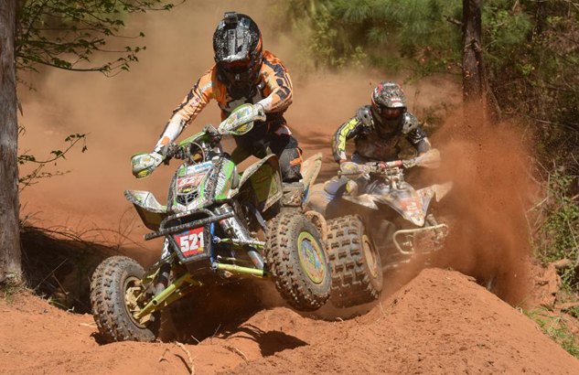 fowler outduels mcgill to win big buck gncc, Adam McGill and Walker Fowler