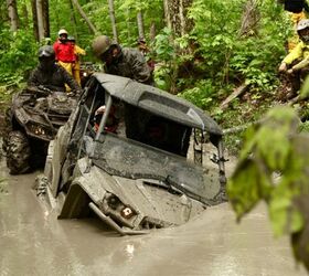 top 10 tips for using your atv or utv winch, Stuck in Mud