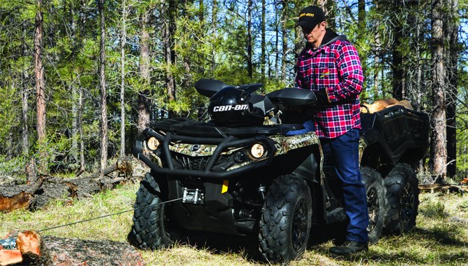 new can am outlander max 1000 6x6 coming in 2016