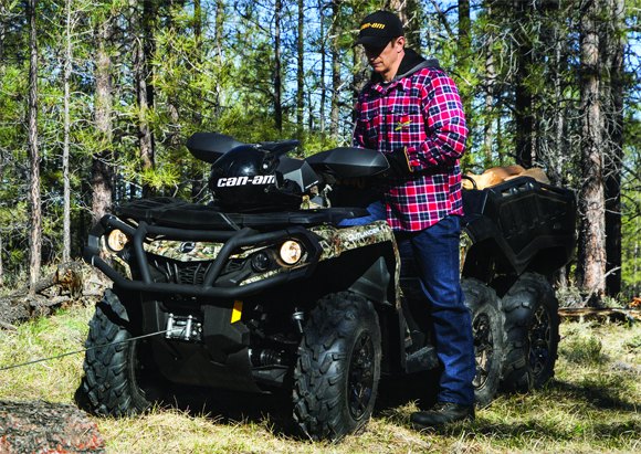 new can am outlander max 1000 6x6 coming in 2016, Can Am Outlander 1000 6x6 XT