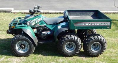 atv answerman may 2015, Polaris Big Boss 6x6