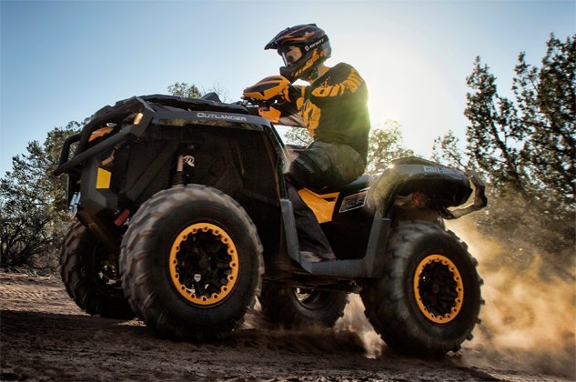 2015 utility atvs buyer s guide, 2015 Can Am Outlander 1000 XT P