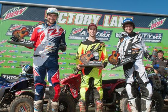 hetrick sweeps motos to best wienen at muddy creek, Pro Podium Muddy Creek